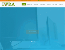 Tablet Screenshot of iwra.com.np